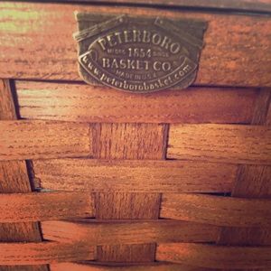 Peterboro Basket Company Picnic Basket